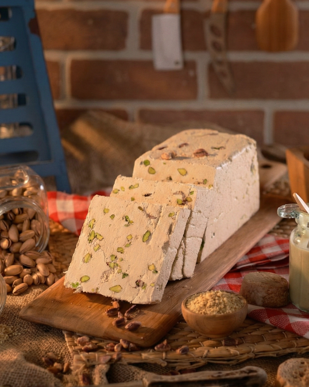 Antep Fıstıklı Tahin Helvası