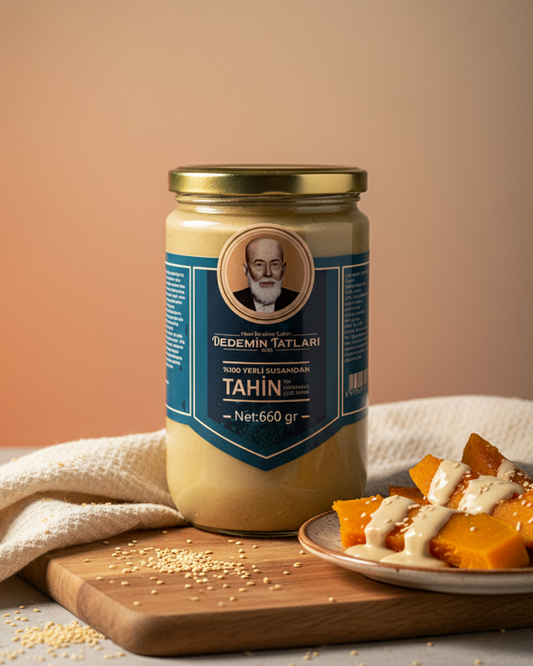 %100 Yerli Susamdan Çiğ Tahin - 660gr