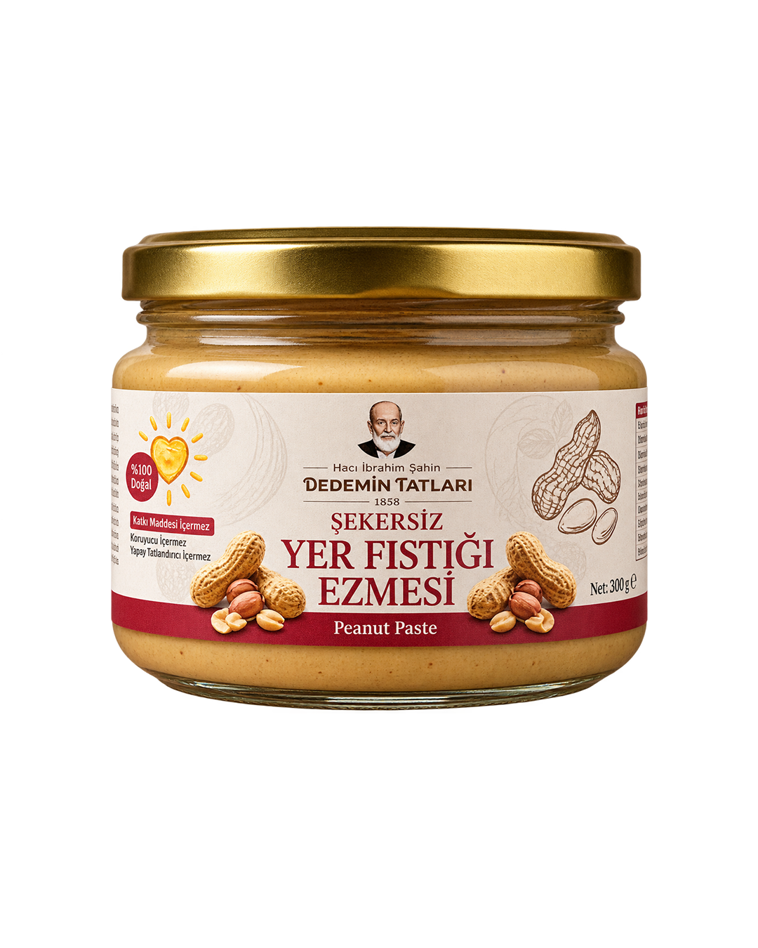 %100 Yer Fıstık Ezmesi