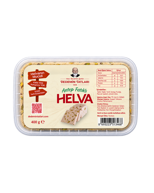 Antep Fıstıklı Tahin Helvası