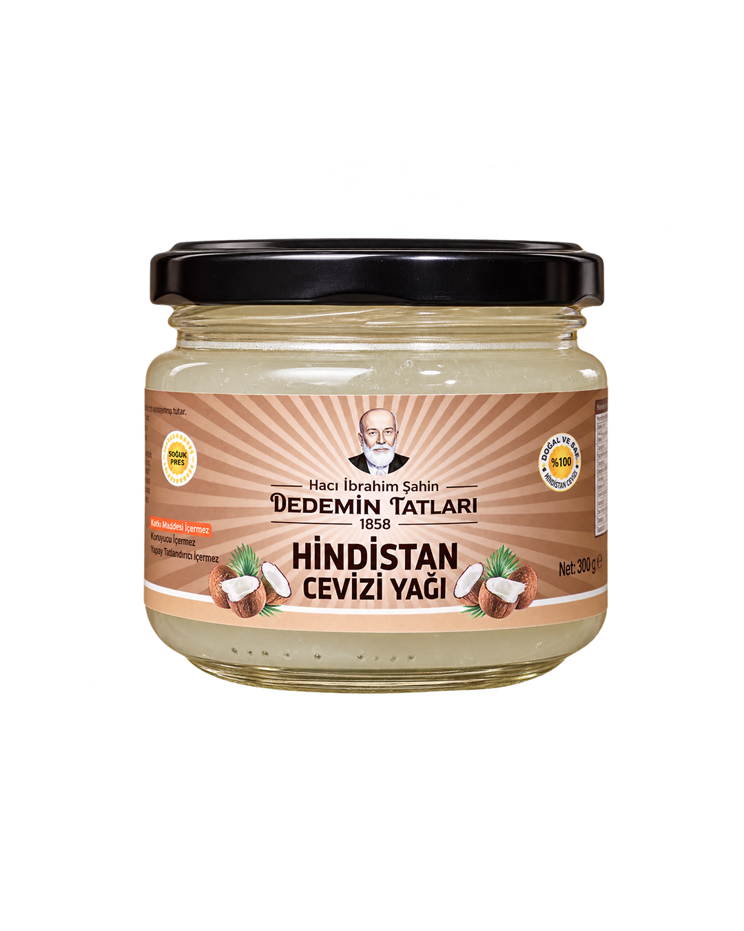 %100 Hindistan Cevizi Yağı