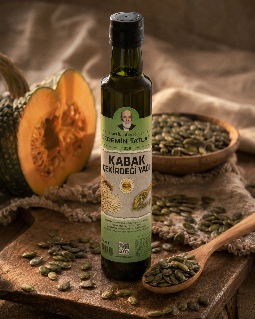 %100 Kabak Çekirdeği Yağı