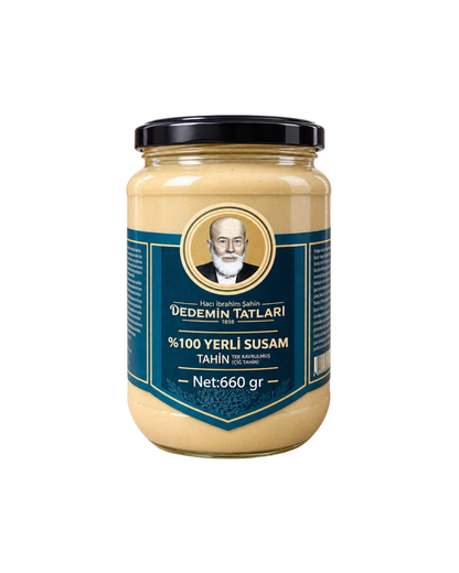 %100 Yerli Susamdan Çiğ Tahin - 660gr